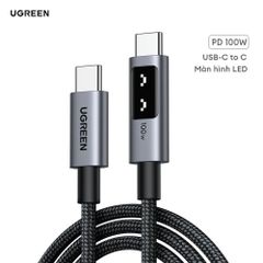 Cáp sạc nhanh và truyền dữ liệu Type C to C 100W Ugreen L509