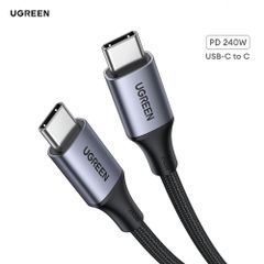 Cáp sạc nhanh và truyền dữ liệu Type C 240W Ugreen US535