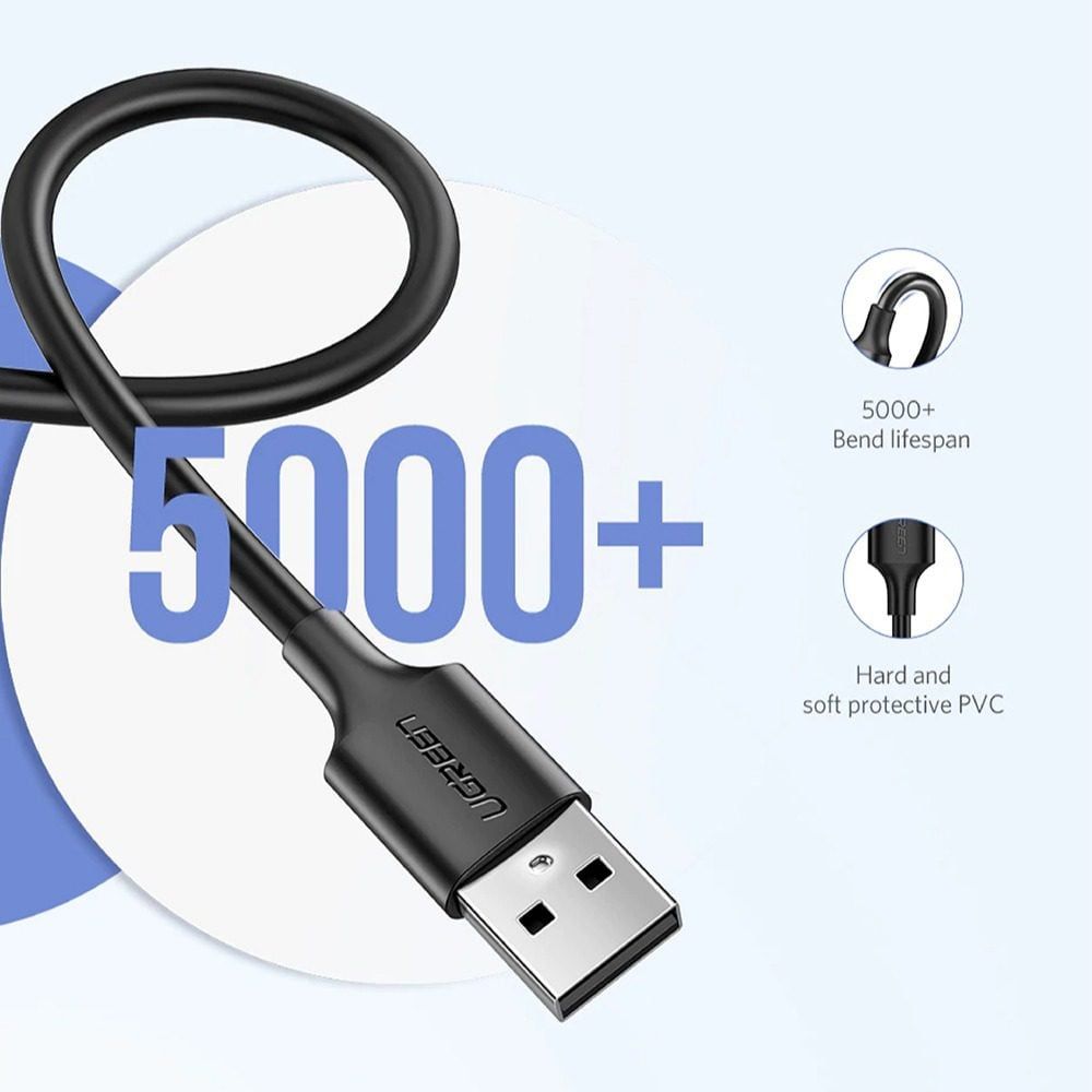 Cáp sạc nhanh Micro USB hỗ trợ sạc nhanh truyền dữ liệu Ugreen US289