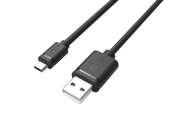 Cáp USB 2.0->Micro 1.5m Y-C434GBK UNITEK