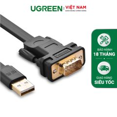 Cáp lập trình cổng COM USB 2.0 RS232 UGREEN CR107