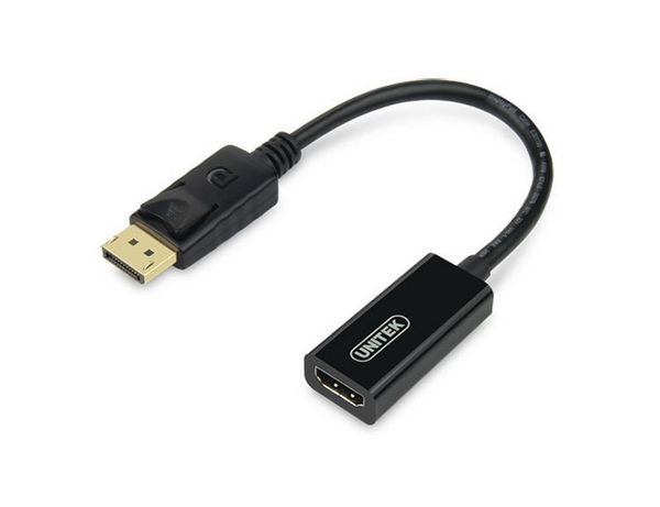Cáp Cable chuyển Displayport --> HDMI Unitek Y6342BK -15cm