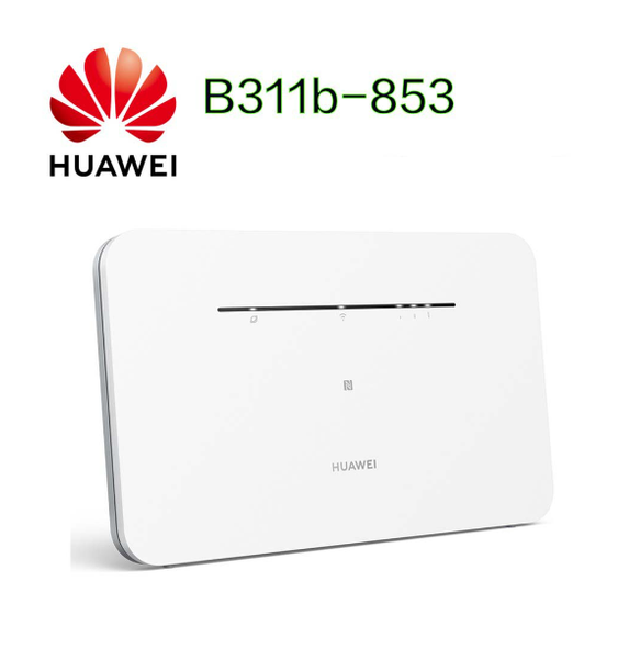 Bộ phát Wifi 3G/4G LTE Huawei B311B-853 tốc độ 150Mbps. Hỗ Trợ 32 User, 1 WAN/LAN + 3 LAN 1Gb