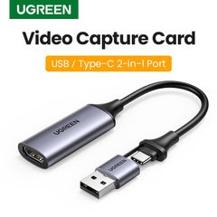 Card Ghi Hình LiveStream HDMI to USB-A/USB-C UGREEN CM489