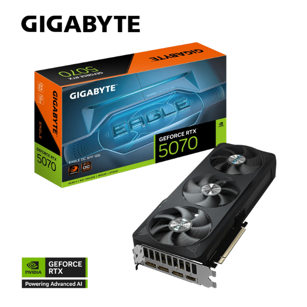 VGA Gigabyte RTX 5070 EAGLE OC SFF 12GB (N5070EAGLE OC-12GD)