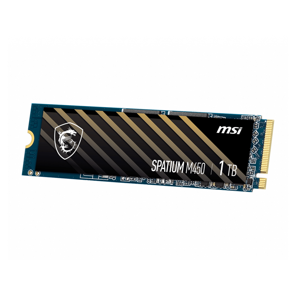 MSI SPATIUM M450 500GB – NVMe PCie Gen 4.0 x4 M.2 SSD