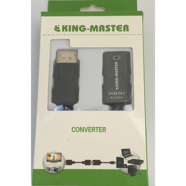 Cáp Displayport-> HDMI Kingmaster KY-D253B