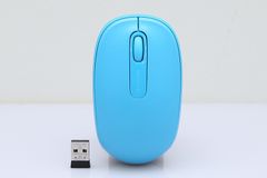 Chuột máy tính không dây Microsoft Wireless Mobile Mouse 1850 (Xanh)