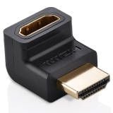 Đầu nối cổng HDMI male sang HDMI female vuông góc 90 độ (BẺ LÊN) UGREEN 20110