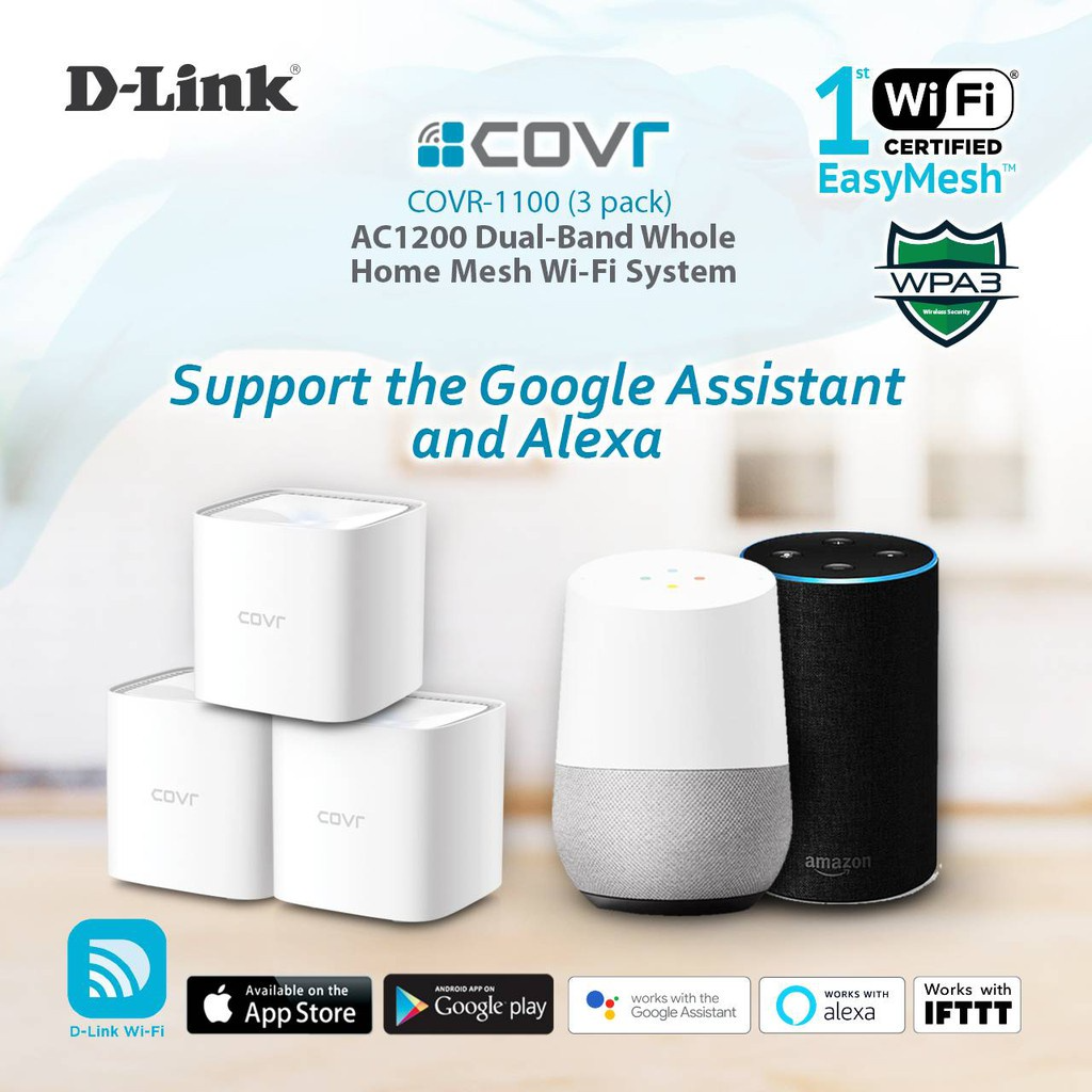 Bộ Mesh Wi-Fi COVR-1100 – 3 Packs