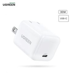 Củ sạc nhanh GaN Ugreen 40918 30W USB-C