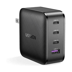 Củ sạc nhanh 65W GaN UGREEN CD224  3 cổng USB-C, 1 cổng USB-A