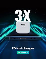 Củ sạc nhanh Type C 20W UGREEN 10219 nhỏ gọn nhỏ gọn, sạc nhanh đầu USB-C