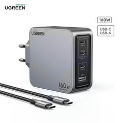 Bộ sạc điện thoại và laptop UGREEN Nexode Pro X763 160W