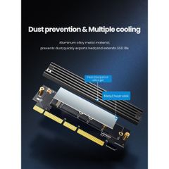 Card PCI sang NVMe UGREEN CM302 chuyển đổi ổ cứng – SSD NVMe M.2 PCIe 2280 to PCI-E 3.0 4X