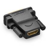 Đầu chuyển đổi cổng  DVI-D (24+1) đực sang HDMI cái UGREEN 20124