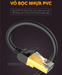 Cáp mạng 2 đầu đúc bọc hợp kim Cat7 UTP UGREEN NW107 11269