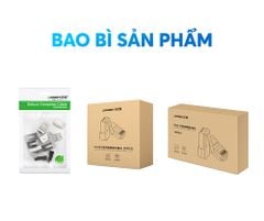 Đầu (hạt) bấm mạng RJ45 cho dây CAT6 bọc inox chống nhiễu UGREEN NW111