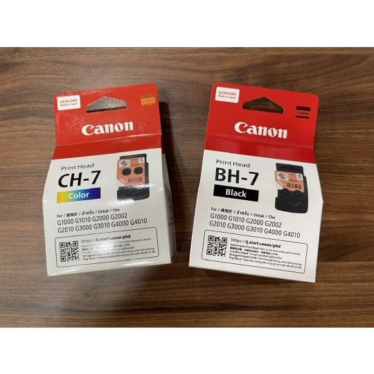 Đầu phun máy in màu CANON CH-7 G1000/G2002/G2010/G4010