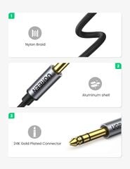 Dây âm thanh chuyển dổi giắc 3.5mm sang 6.5mm UGREEN AV184