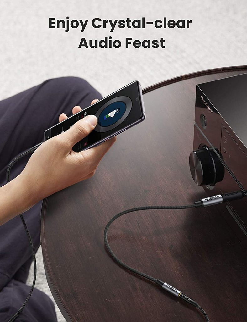 Dây âm thanh chuyển dổi giắc 3.5mm sang 6.5mm UGREEN AV184