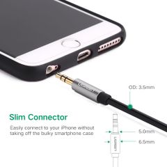 Dây cáp 3.5mm hai đầu đực đầu mạ vàng 24K Ugreen AV119