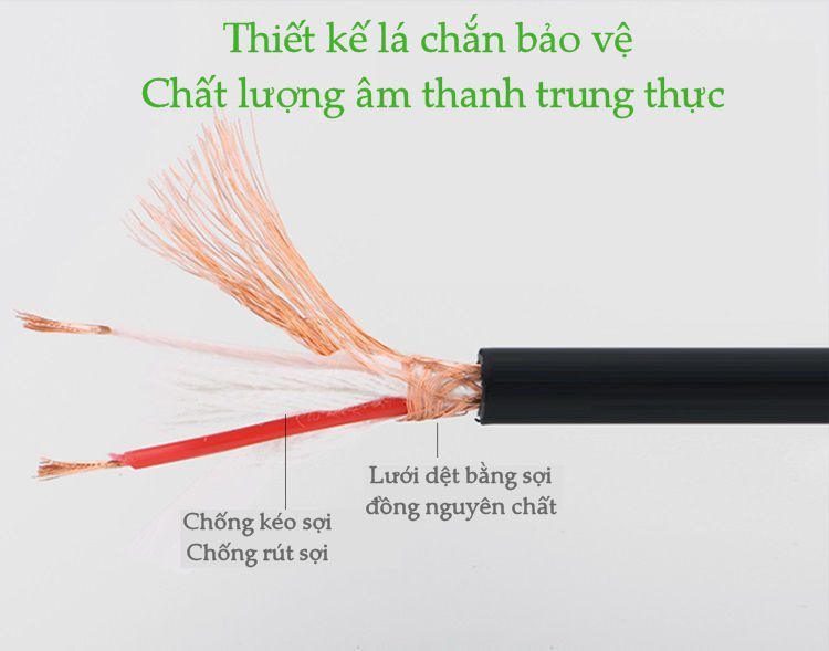 Dây nối dài XLR (Cannon) 3-pin UGREEN AV130
