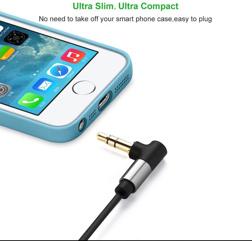 Dây AV 2 đầu 3.5mm vuông góc dài 3M UGREEN AV139 30560