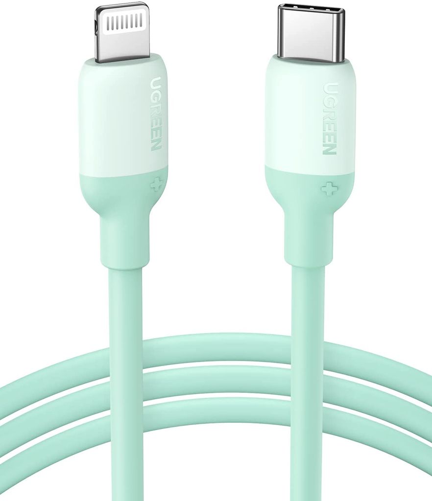 Dây cáp sạc nhanh type C sang lightning dài 1m UGREEN US387