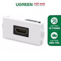 Đế HDMI âm tường bẻ góc 90 độ UGREEN MM113 20318