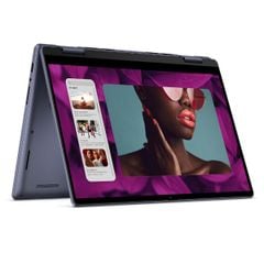 Laptop Dell Inspiron 7445 2 in 1 Midnight Blue (Ryzen 5 - 8640HS/ RAM 8GB/ SSD 512GB/ 14 inch FHD+ Windows 11) i7445-5333BLU-BUS/ 77CF1