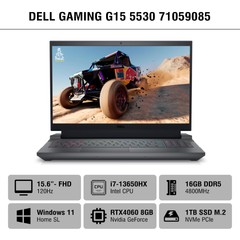 Laptop Gaming Dell G15 5530, i7-13650HX, 16GB, 1TB SSD, RTX 4060 8GB, 15.6