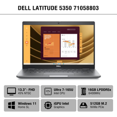 Laptop Dell Latitude 5350, Ultra 7-165U, 16GB, 512GB SSD, Intel Graphics, 13.3