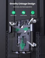 Giá đỡ điện thoại UGREEN LP148 Cắm khe gió điều, kích thước từ 4.7 đến 6 inch