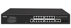 Thiết bị chia mạng 16-port Gigabit PoE Managed Switch APTEK SG2164P