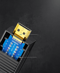 Đầu bấm cáp HDMI 2.0 UGREEN 50568 – Nhấn đầu cáp HDMI 19+1 Pin – Chân tiếp xúc mạ vàng