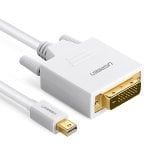 Cáp chuyển đổi mini DisplayPort sang DVI-D (24+1) dài 3m UGREEN MD102 10425 (trắng)