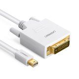 Cáp chuyển đổi mini DisplayPort sang DVI-D (24+1) dài 3m UGREEN MD102 10425 (trắng)