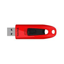 USB SANDISK CZ48 32GB, USB 3.0 ULTRA SDCZ48-032G-U46R MÀU ĐỎ