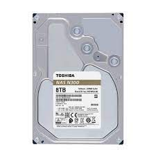 Ổ cứng HDD Toshiba 8TB HDWG480UZSVA 3.5inch dành cho NAS