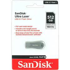 Thiết bị lưu trữ USB 3.1 SanDisk Ultra Luxe CZ74 512GB 150MB/s SDCZ74-512G-G46