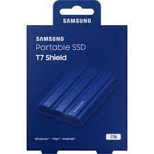 Ổ cứng di động SSD SamSung T7 Shield  1TB Blue - MU-PE1T0R/WW