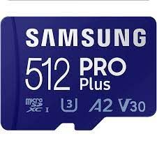 Thẻ nhớ MicroSD Samsung PRO PLUS - 512GB - Kèm Adapter - MB-MD512KA/APC