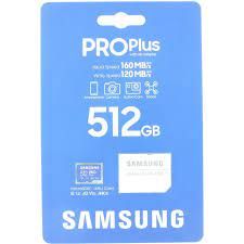 Thẻ nhớ MicroSD Samsung PRO PLUS - 512GB - Kèm Adapter - MB-MD512KA/APC