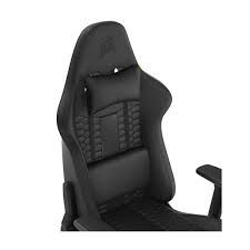 Ghế Corsair TC100 RELAXED  Leatherette, Black/Black  (CF-9010050-WW)