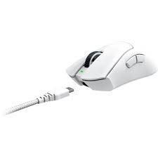 Chuột không dây Razer DeathAdder V3 Pro-Trắng(White)-Ultra-lightweight Wireless Ergonomic Esports Mouse_RZ01-04630200-R3A1