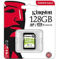 Thẻ nhớ SDXC Kingston Canvas Select 128GB 80R CL10 UHS-I SDS/1286GB