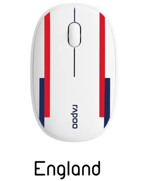 Chuột quang Rapoo đa kết nối M650Silent (Phiên Bản World Cup 2022) England