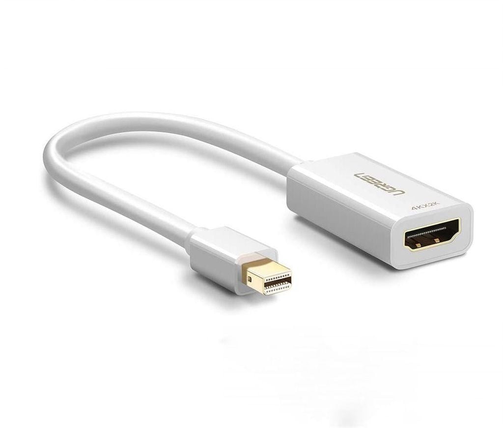 Cáp chuyển Mini DisplayPort sang HDMI hỗ trợ 4K UGREEN MD112 hỗ trọ 4k@30hz, 2K@30hz