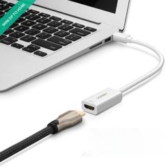 Cáp chuyển Mini DisplayPort sang HDMI hỗ trợ 4K UGREEN MD112 hỗ trọ 4k@30hz, 2K@30hz